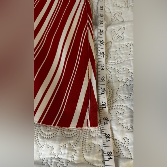 NWT Free People Just Float On Printed Flare Jeans in DK Red size 32 - Picture 7 of 8